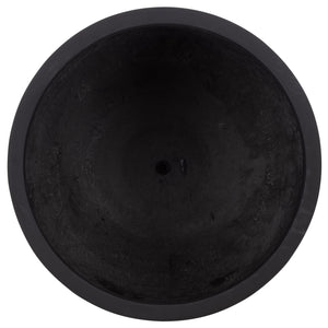Ethan Low Wide Planter Pot - Sleek Fiberstone Construction, Weather-Resistant Modern Planter For Patios