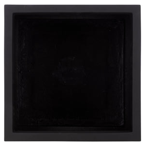 Marcy Low Wide Planter - Contemporary Fiberstone Planter With Matte Finish, Weather-Resistant Elegance