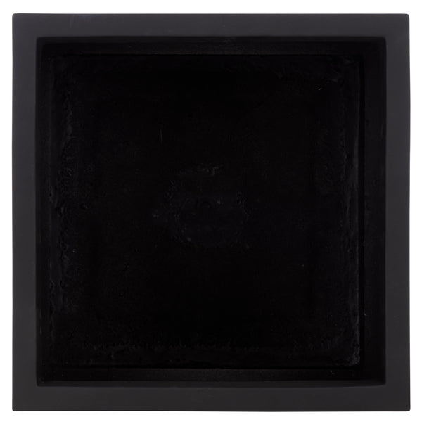 Marcy Low Wide Planter - Contemporary Fiberstone Planter With Matte Finish, Weather-Resistant Elegance