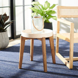 Safavieh Menria Side Table Natural/Beige PAT1500B