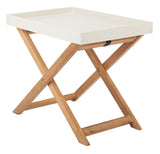 Safavieh Terance Side Table Natural/Beige PAT1505B