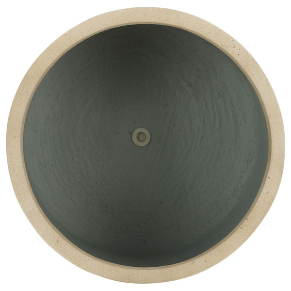 Safavieh ALIA Planter - Stylish Sandy Beige Accent for Indoor & Outdoor Decor, Durable Ficonstone Design Beige PAT1516B