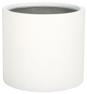 Safavieh ALIA Planter - Stylish Sandy Beige Accent for Indoor & Outdoor Decor, Durable Ficonstone Design White PAT1516C