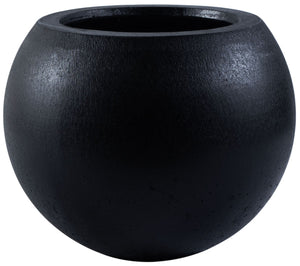 Safavieh KENSLIA PLANTER - Timeless Ceramic Design for Outdoor Spaces, Perfect for Vibrant Blooms and Foliage Black PAT1518A