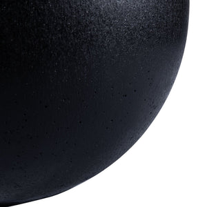Safavieh KENSLIA PLANTER - Timeless Ceramic Design for Outdoor Spaces, Perfect for Vibrant Blooms and Foliage Black PAT1518A