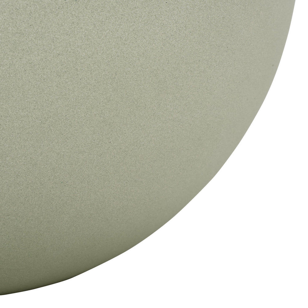 Kenslia Planter Pot — Ceramic-Inspired Orb Planter In Soft Stone Finish, Durable Ficonstone Design