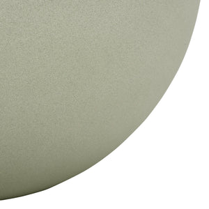 Kenslia Planter Pot — Ceramic-Inspired Orb Planter In Soft Stone Finish, Durable Ficonstone Design