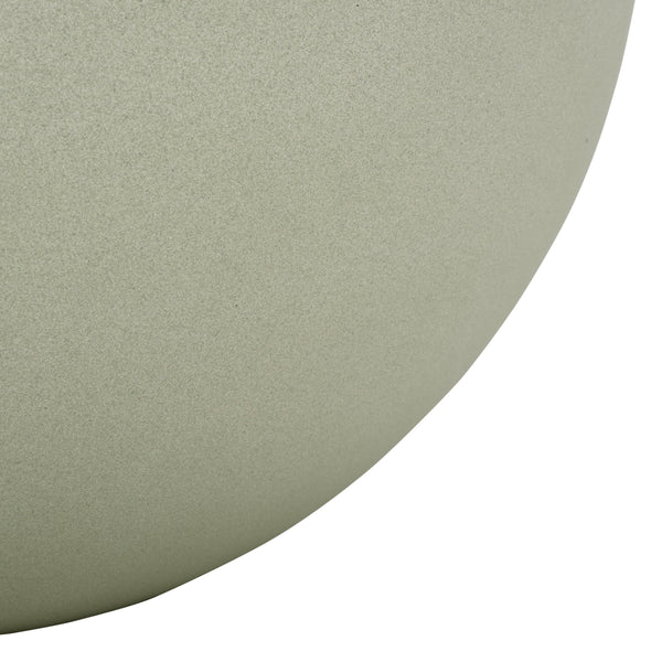 Kenslia Planter Pot — Ceramic-Inspired Orb Planter In Soft Stone Finish, Durable Ficonstone Design