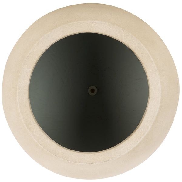 Safavieh Kenslia Planter - Sandy Beige Orb Design, Inspired By Ancient Ceramics For Stunning Summer Blooms Beige Concrete Ficonstone Pat1519b