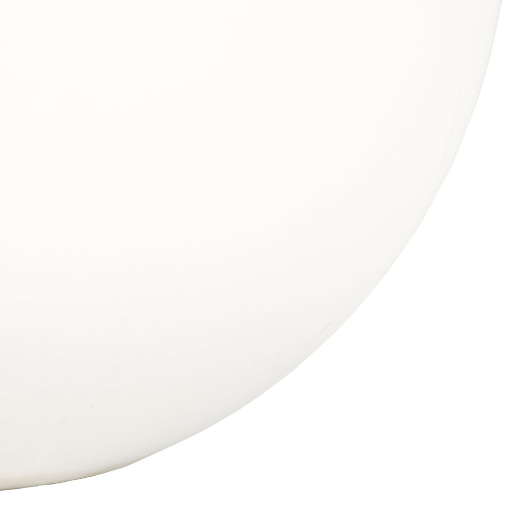 Safavieh Kenslia Planter – Elegant White Ceramic Orb For Stunning Summer Blooms In Your Outdoor Space White Concrete Ficonstone Pat1519c