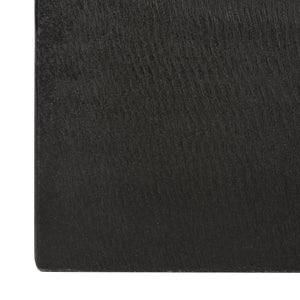 Safavieh KENDRI Modern Black Stone Planter - Cubist Design for Outdoor Patios & Stylish Landscapes, 24" High PAT1521A