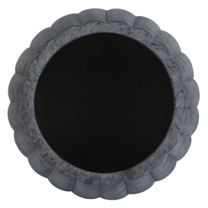 Safavieh KASTON Dark Grey Planter - Modern Textured Design for Outdoor Spaces, Perfect for Medium Plants PAT1522A