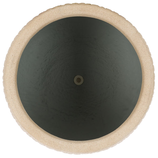 Safavieh Francia Planter - Timeless Antique Finish With Bark Texture For Stunning Outdoor Decor & Style Beige Concrete Ficonstone Pat1523b