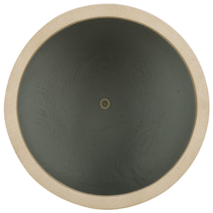 Safavieh Nardo Large Planter Set Of Two - Durable Ficonstone Pots With Sleek Modern Design For Indoor & Outdoor Beige Cement Pat1530b-set2