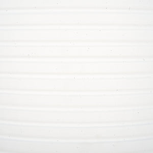 Safavieh Nardo Large Planter Set Of Two - Durable Ficonstone Pots With Sleek Modern Design For Indoor & Outdoor White Cement Pat1530c-set2