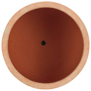 Safavieh Nardo Large Planter Set Of Two - Durable Ficonstone Pots With Sleek Modern Design For Indoor & Outdoor Terracotta Cement Pat1530d-set2
