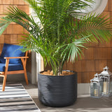 Safavieh Nardo Large Planter Pot Black PAT1531A