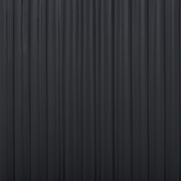 Safavieh Lucca Large Planter Set Of 2 – Elegant Vertical Stripe Design For Indoor And Outdoor Elegance Black Cement Pat1532a-set2