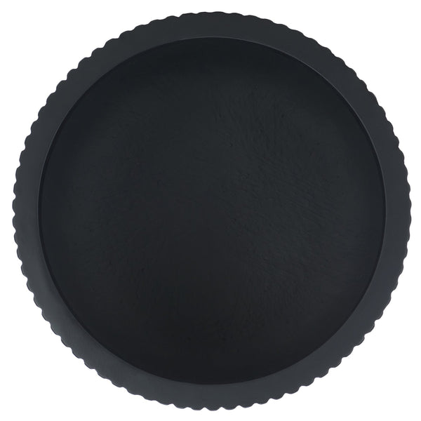 Safavieh Lucca Large Planter Set Of 2 – Elegant Vertical Stripe Design For Indoor And Outdoor Elegance Black Cement Pat1532a-set2