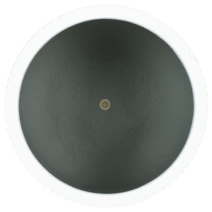 Safavieh Lucca Large Planter Set Of 2 – Elegant Vertical Stripe Design For Indoor And Outdoor Elegance White Cement Pat1532c-set2