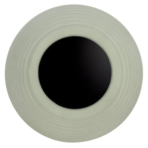 Mora Sculptural Planter In Muted Green Finish — Durable Ficonstone Sphere Pot For Indoor/Outdoor DéCor