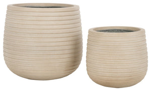 Safavieh Jasper Planter Pot - Set of 2 Beige PAT1535B-SET2