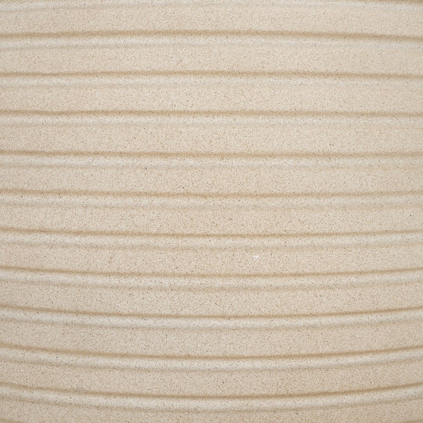 Safavieh JASPER Planter Pot Set - Modern Ficonstone Design for Indoor & Outdoor Greenery - Durable & Stylish Beige PAT1535B-SET2