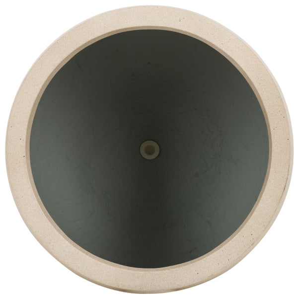 Safavieh JASPER Planter Pot Set - Modern Ficonstone Design for Indoor & Outdoor Greenery - Durable & Stylish Beige PAT1535B-SET2