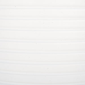 Safavieh JASPER Planter Pot Set - Modern Ficonstone Design for Indoor & Outdoor Greenery - Durable & Stylish White PAT1535C-SET2