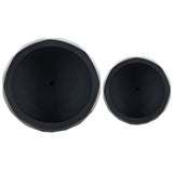 Safavieh Kane Planter Pot - Set of 2 Black PAT1536A-SET2