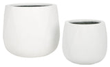 Safavieh Kane Planter Pot - Set of 2 White PAT1536C-SET2