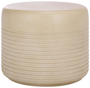 Safavieh Astrid Low Wide Side Table – Stylish Ficonstone Outdoor Furniture For Elegant Living Spaces Beige  Pat1538b