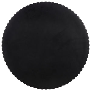 Safavieh Napa Contemporary Outdoor Side Table - Elegant Ficonstone Design For Stylish And Durable Spaces Black  Pat1540a