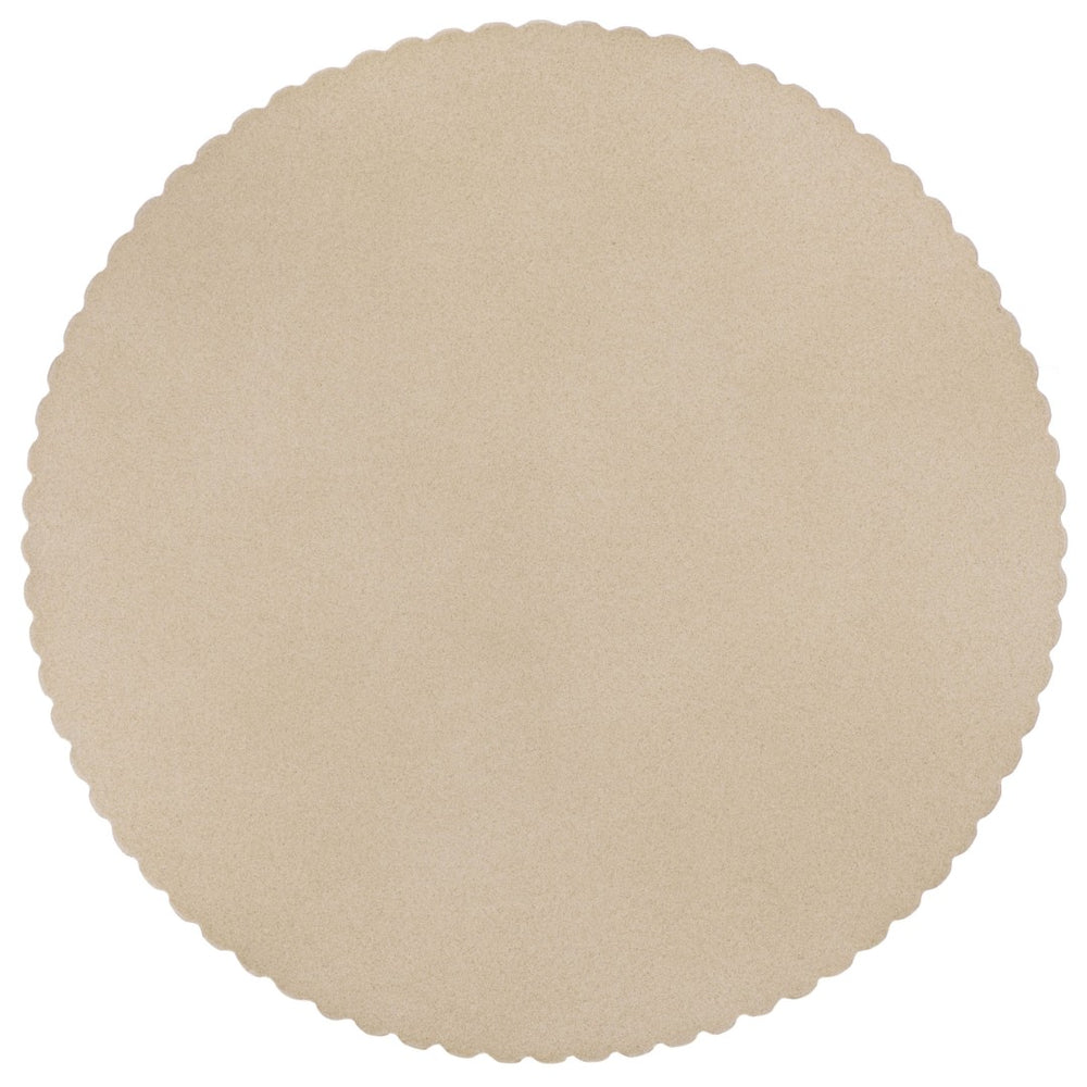 Safavieh NAPA Low Wide Side Table - Modern Accent for Indoor & Outdoor Spaces, Perfect for Small Areas Beige PAT1540B