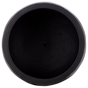 Safavieh Marta Planter Pot - Elegant Black Ficonstone Design For Gardens And Patios, Timeless Appeal Black Ficonstone Pat1542a