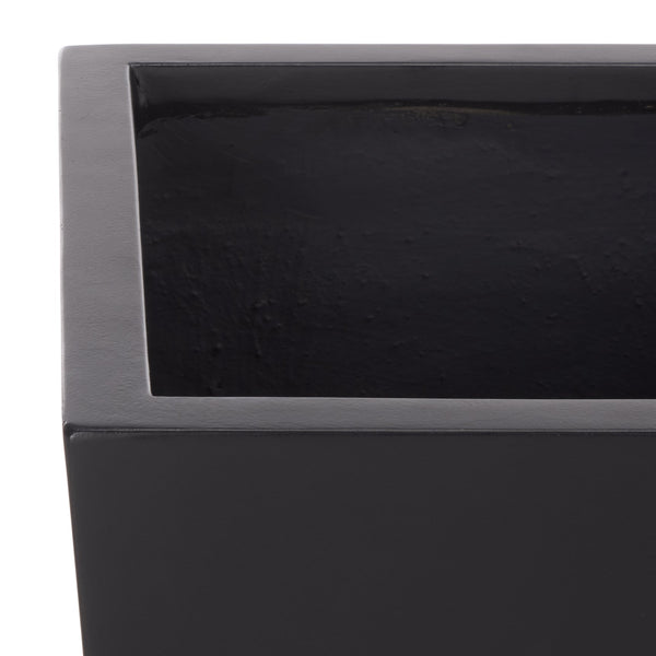 Paloma Large Planter Pedestal – Sculptural Ficonstone Outdoor Vase, Weather-Resistant Modern Garden Accent