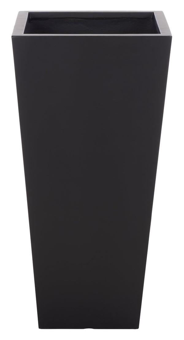 Paloma Large Planter Pedestal – Sculptural Ficonstone Outdoor Vase, Weather-Resistant Modern Garden Accent