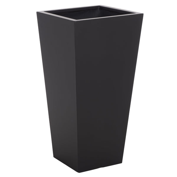 Paloma Large Planter Pedestal – Sculptural Ficonstone Outdoor Vase, Weather-Resistant Modern Garden Accent