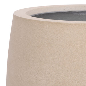 Safavieh Olivia Pedestal Planter - Elegant Black Ficonstone Design For Stunning Outdoor Display And Decor Beige Ficonstone Pat1545b