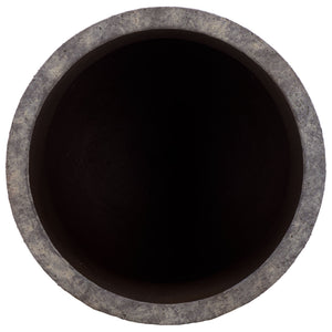 Remy Large Planter Pot With Textured Ficonstone Finish For Indoor/Outdoor Use, Durable Elegant Accent