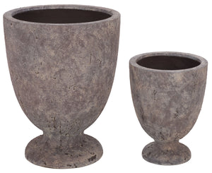 Ella Large Planter Pot Crafted From Durable Ficonstone For Statement Shrubs, Patios, Balconies, Entryways