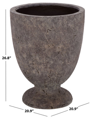 Ella Large Planter Pot Crafted From Durable Ficonstone For Statement Shrubs, Patios, Balconies, Entryways