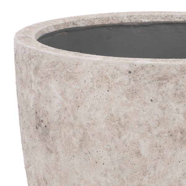 Ella Large Planter Pot Crafted From Durable Ficonstone For Statement Shrubs, Patios, Balconies, Entryways