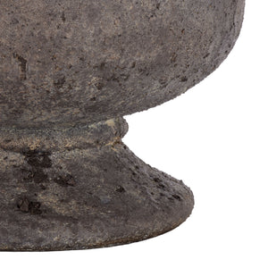 Stark Planter Pot In Ficonstone Finish — Durable Weather-Resistant Tapered Outdoor Indoor Vessel