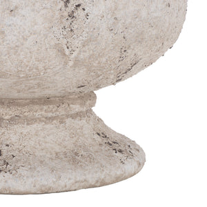 Stark Planter Pot In Ficonstone Finish — Durable Weather-Resistant Tapered Outdoor Indoor Vessel
