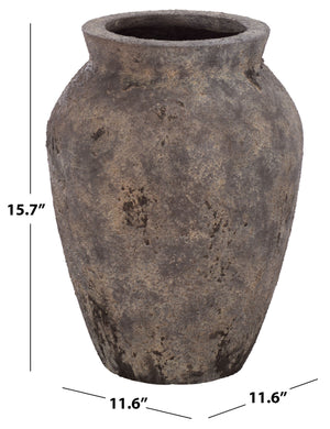 Bolton Planter Pot Durable Ficonstone Tapered Design For Patios And Entryways With Timeless Finish