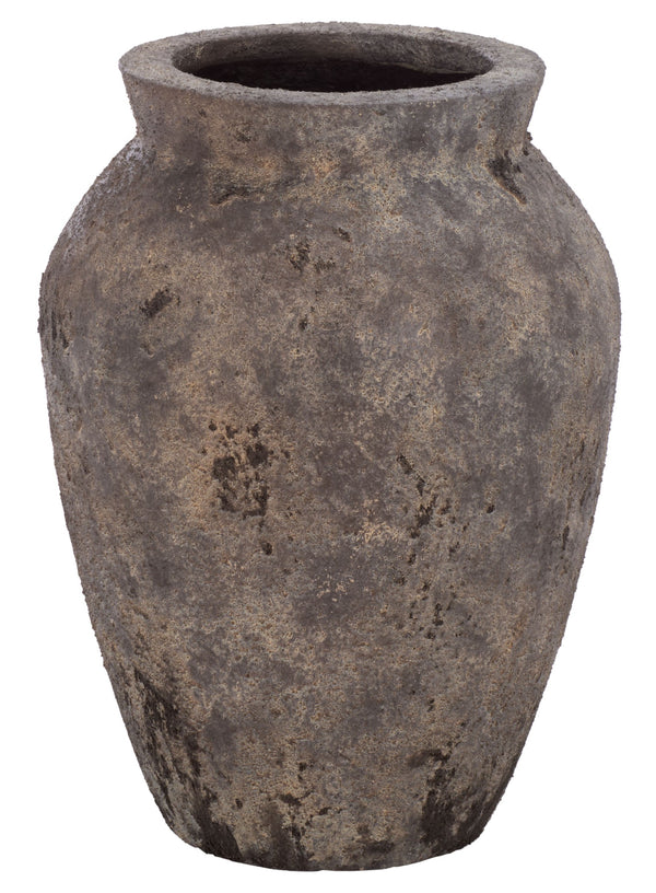 Bolton Planter Pot Durable Ficonstone Tapered Design For Patios And Entryways With Timeless Finish