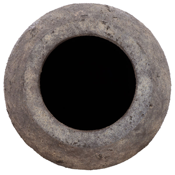 Bolton Planter Pot Durable Ficonstone Tapered Design For Patios And Entryways With Timeless Finish