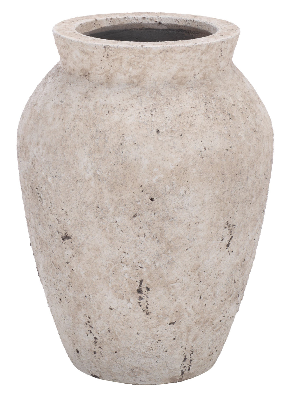 Bolton Planter Pot Durable Ficonstone Tapered Design For Patios And Entryways With Timeless Finish