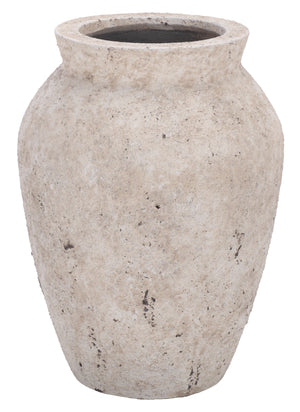 Bolton Planter Pot Durable Ficonstone Tapered Design For Patios And Entryways With Timeless Finish